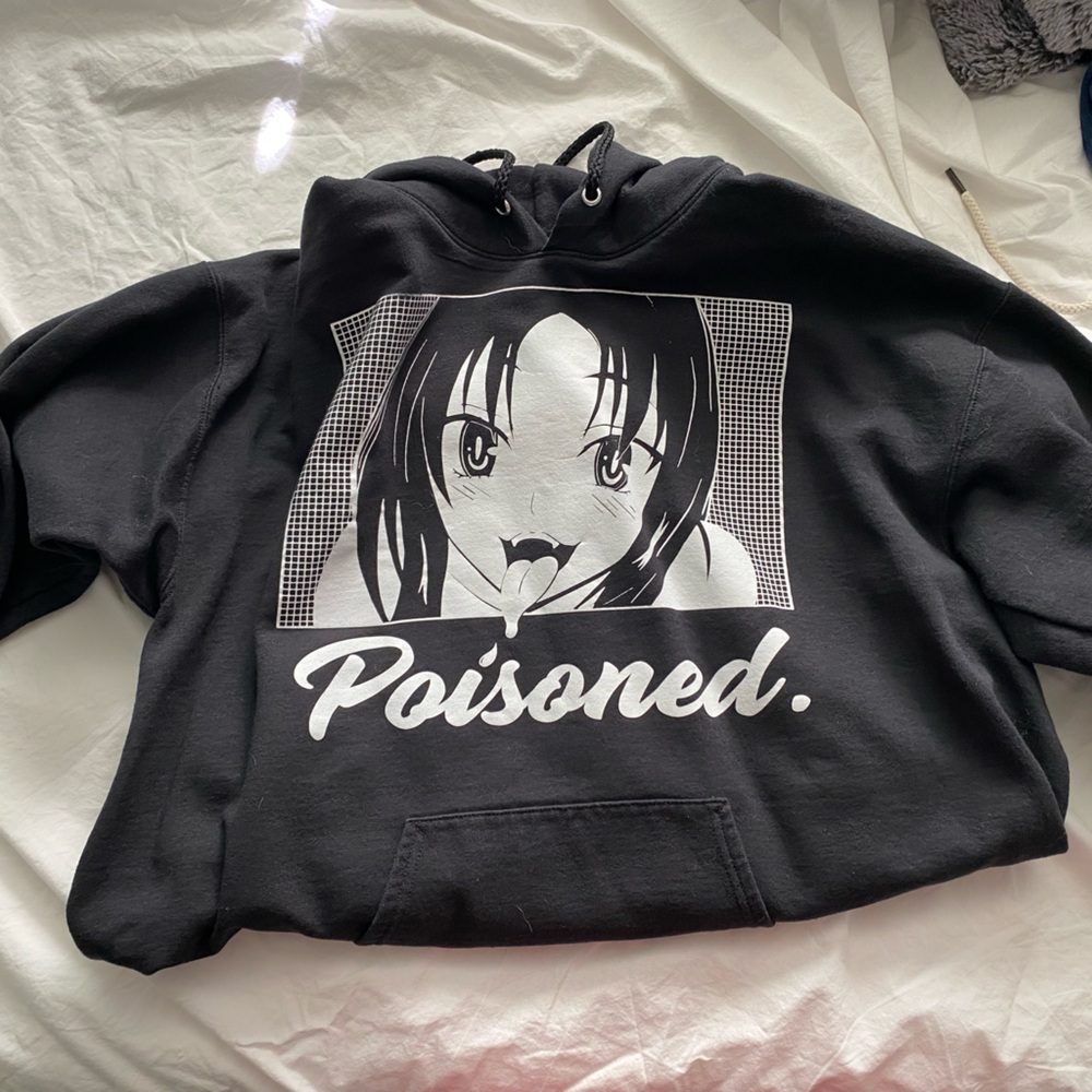 POISONED ANIME HOODIE XL